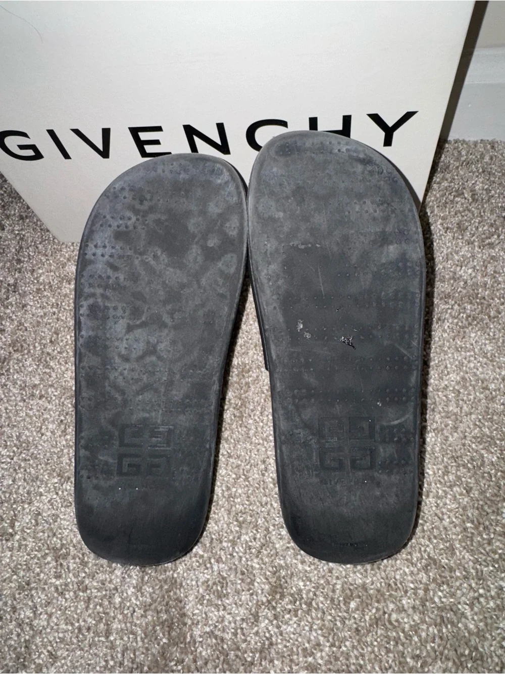 Givenchy Marshmallow Platform Slide Sandals
